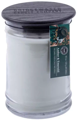 Świeca zapachowa Amber & Emerald 524 g Bridgewater Candle