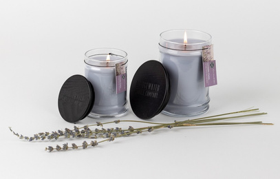 Świeca zapachowa Lavender Fields 250 g Bridgewater