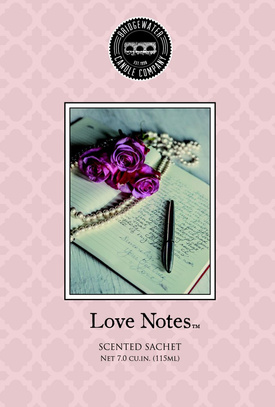 Saszetka zapachowa Scented Sachet Love Notes Bridgewater Candle